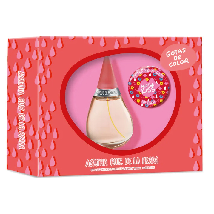 AGATHA RUIZ DE LA PRADA COFRE GOTAS DE COLOR EDT X 100 ML.